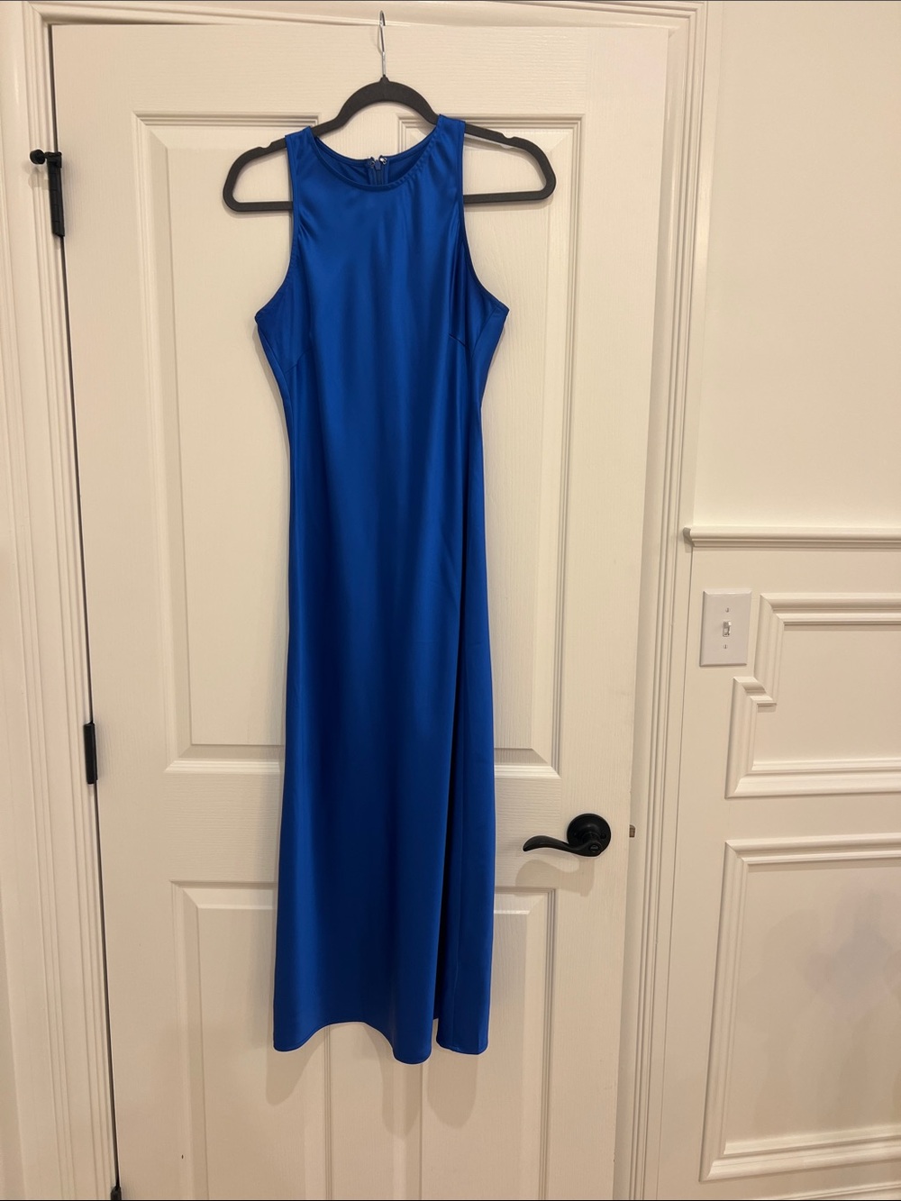 Grace Sleeveless Maxi Dress in Cobalt Blue